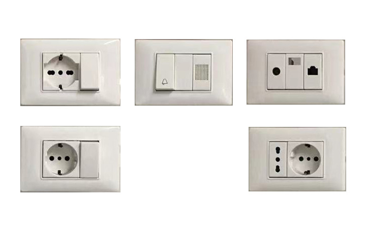 WiFi Smart Light Wall Switch Socket Outlet Push Button DE EU Smart Life Tuya Wireless Remote Control